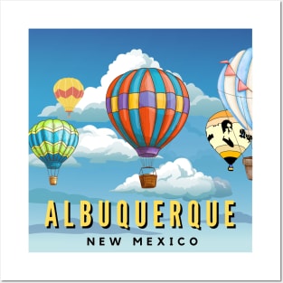 Albuquerque Balloons In The Sky Posters and Art